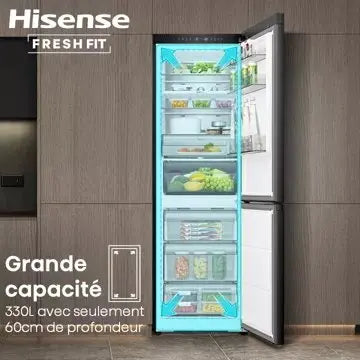 Réfrigérateur combiné	HISENSE	RB5K330GSFC