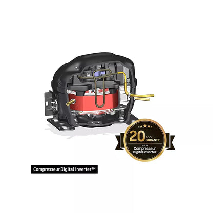 Réfrigérateur combiné SAMSUNG RB38C600DSA DN ELECTRO